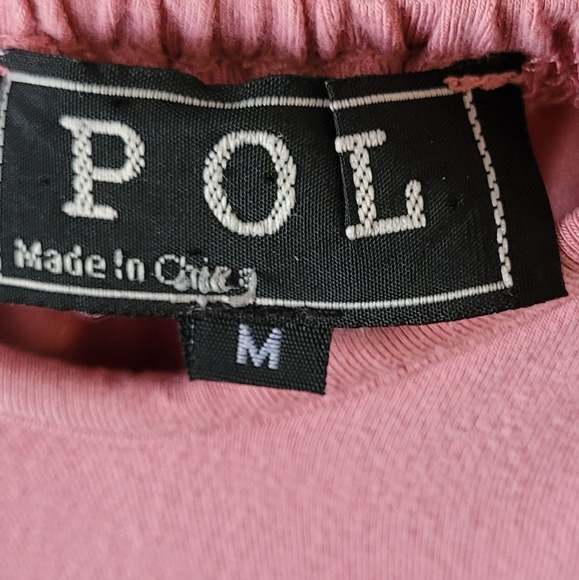 Pol size medium women's sleeveless pink and black dress, great condition - Picture 2 of 5